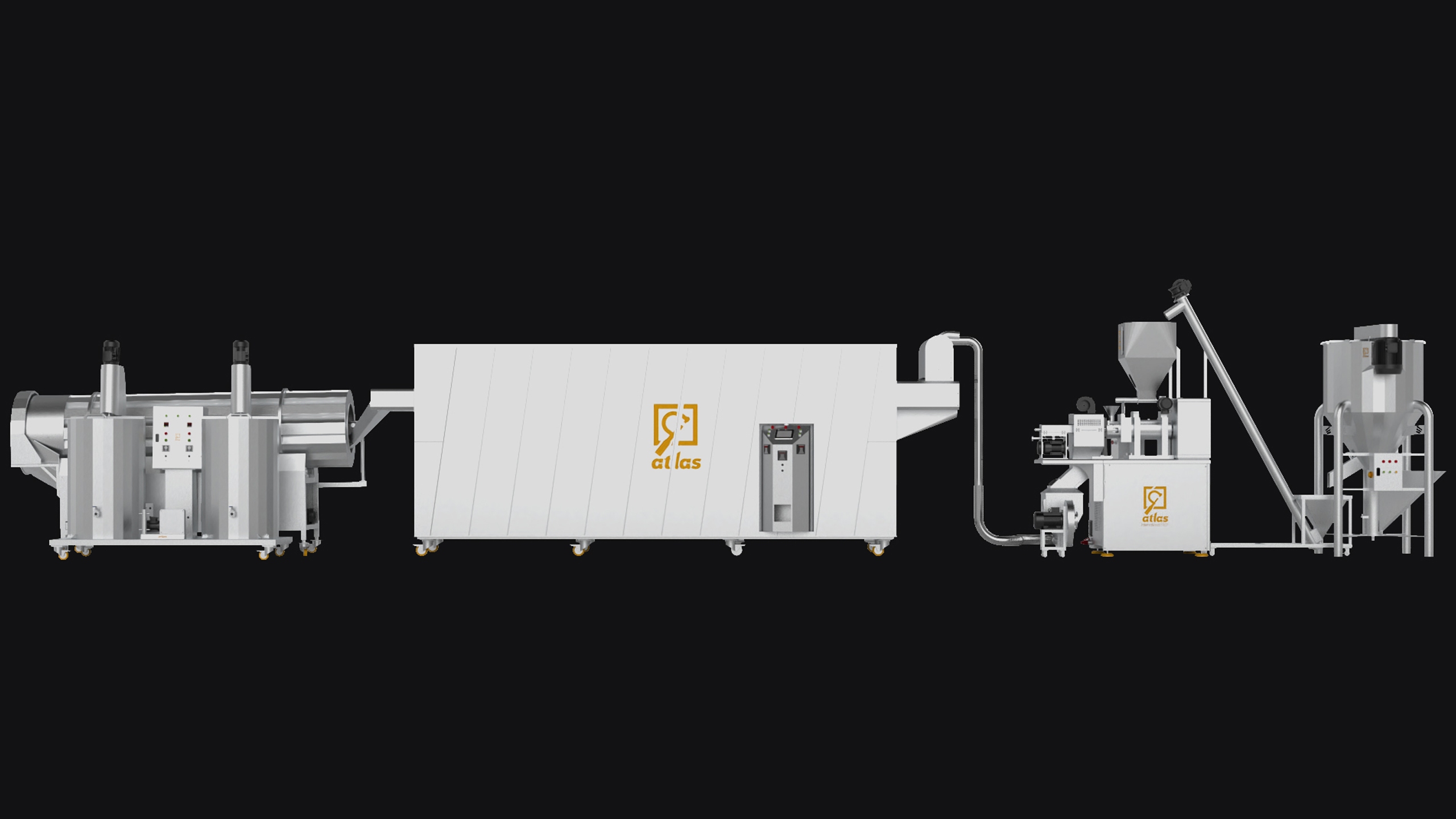 Corn chips  production line