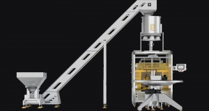 Machine de conditionnement volumétrique du chips de maïs